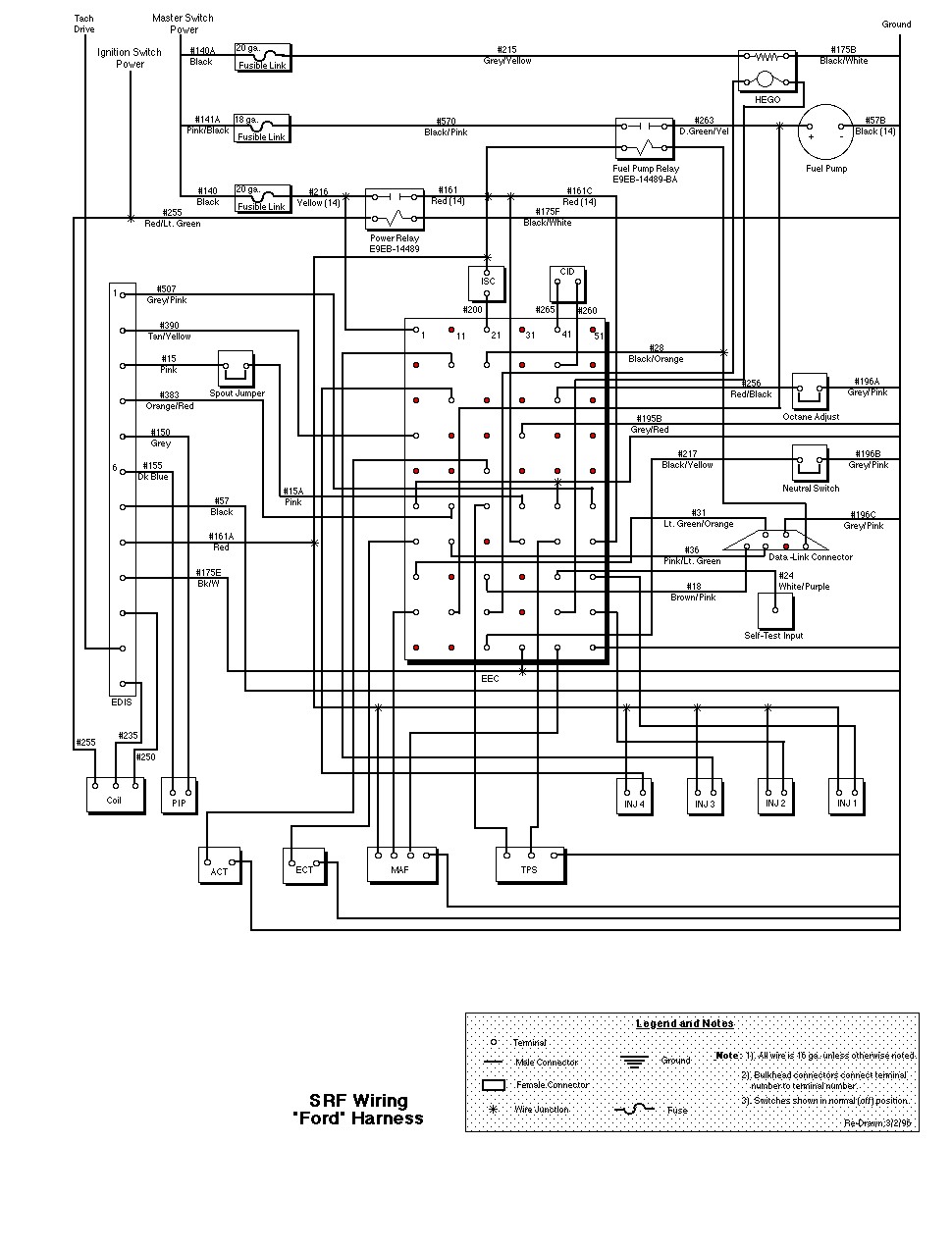 SRF Wiring Diagrams