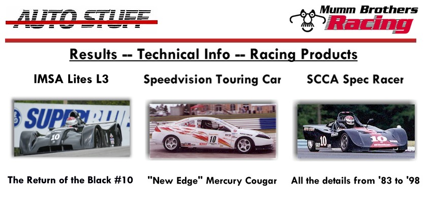 SCCA and IMSA Sports Car Racing -- featuring SRSCCA, World Challenge and Spec Racer Ford